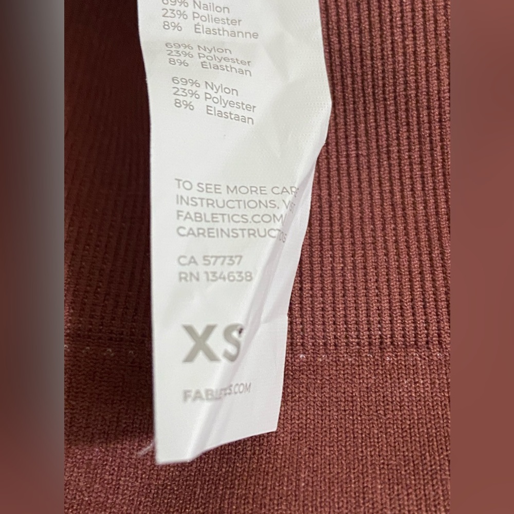 Fabletics High Waisted Color Block Leggings - image 6